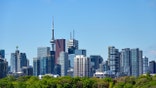 buildings and trees in Toronto skyline