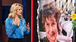 A split image showing Elizabeth Smart and a banner with a photo of Nancy Guthrie
