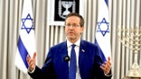 Israeli President Isaac Herzog in Jerusalem