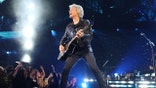 Jon Bon Jovi performs onstage during a concert at Madison Square Garden.
