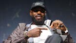 LeBron James speaks onstage