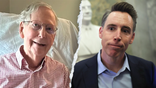 Mitch McConnell aside from Josh Hawley