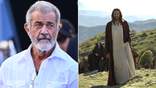 A split of Mel Gibson and a scene from The Resurrection movie