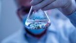 Microplastics particles