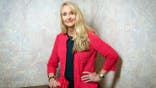 Nancy Hogshead Makar stands in Jacksonville, Florida.