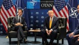Trump and Rutte