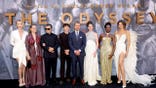 Charlize Theron, Samantha Morton, John Leguizamo, Tom Holland, Matt Damon, Anne Hathaway, Lupita Nyong'o and Zendaya attend the premiere.
