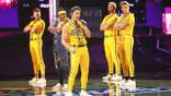 Derek Klena and the Savannah Bananas perform onstage at the ESPY Awards.