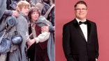 A split image of Sean Astin in "Lord of the Rings" and at the Actors Awards in 2026.