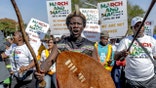 Anti-migrants protest in South Africa