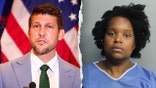 A split of Florida Attorney General James Uthmeier and Precious Bland