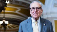 Senate Republicans blocked Chuck Schumer's bill to halt taxpayer funding for the new Air Force One Boeing 747-8 retrofit over nuclear concerns.