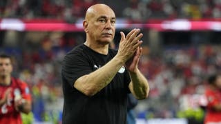 Egypt national team manager waves Palestinian flag after World Cup win over Australia