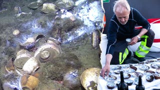 'Spectacular' shipwreck found with underwater time capsule of untouched cargo: 'Amazing find'