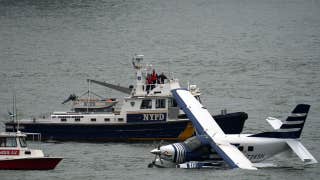 Pilot declares mayday before seaplane comes down in New York City’s East River