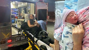 California mom welcomes baby in Jack in the Box parking lot after little girl couldn't wait - Fox News