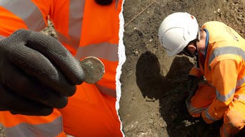 1,740-year-old Roman coin bearing emperor's name found as England rail dig reveals clues - Fox News