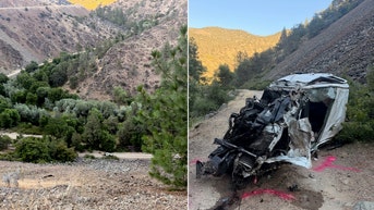 Driver accused of DUI cheats death after pickup plunges 600 feet off California cliff - Fox News