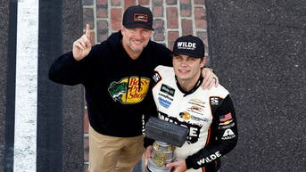 Dale Earnhardt Jr gets choked up as one of his drivers takes maiden victory at Brickyard - Fox News