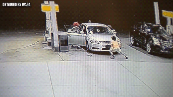 Bystanders rush in as surveillance captures terrifying late-night family ambush - Fox News