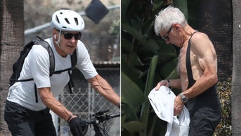 Harrison Ford turns heads with toned physique during Los Angeles bike ride - Fox News