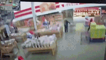 Big-box roof buckles as shoppers browse aisles in alarming collapse video - Fox News