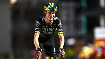 American cyclist nearly plunges off cliff at Tour de France in terrifying crash - Fox News