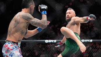 Conor McGregor's long-awaited Octagon return cut short by apparent knee injury seconds into UFC 329