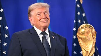 Trump takes in Jennifer Hudson's incredible national anthem performance before World Cup final