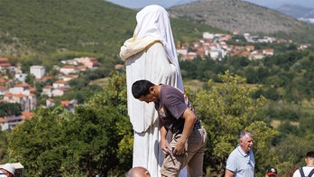 World-famous Catholic shrine torched, 'Devil in a skirt' scrawled on Virgin Mary statue
