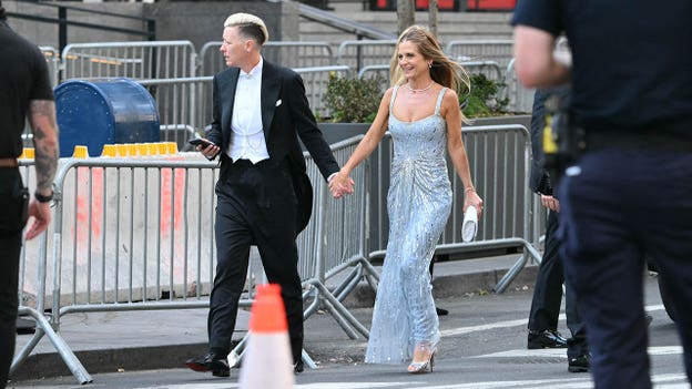 Abby Wambach and Glennon Doyle arrive at Taylor Swift's reported wedding