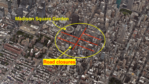 NYC streets shut down as Taylor Swift takes over MSG for reported wedding