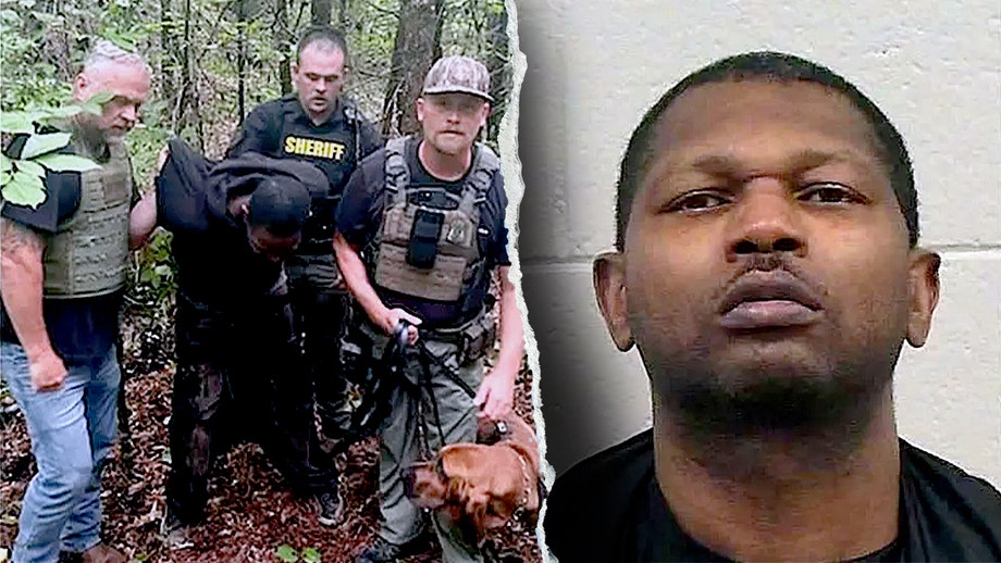 Bloodhound K-9 unit helps bring Georgia manhunt to end with arrest of suspect accused of shooting woman