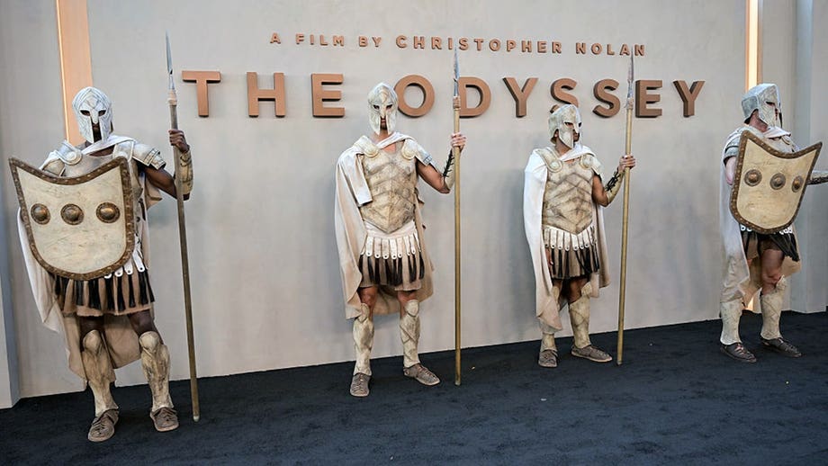 Marquee for 'The Odyssey' puts movie theater at center of antisemitism controversy