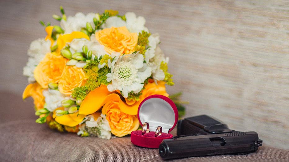Bride wrestles key away from man accused of firing shots over groomsman eating meatballs with hands dispute