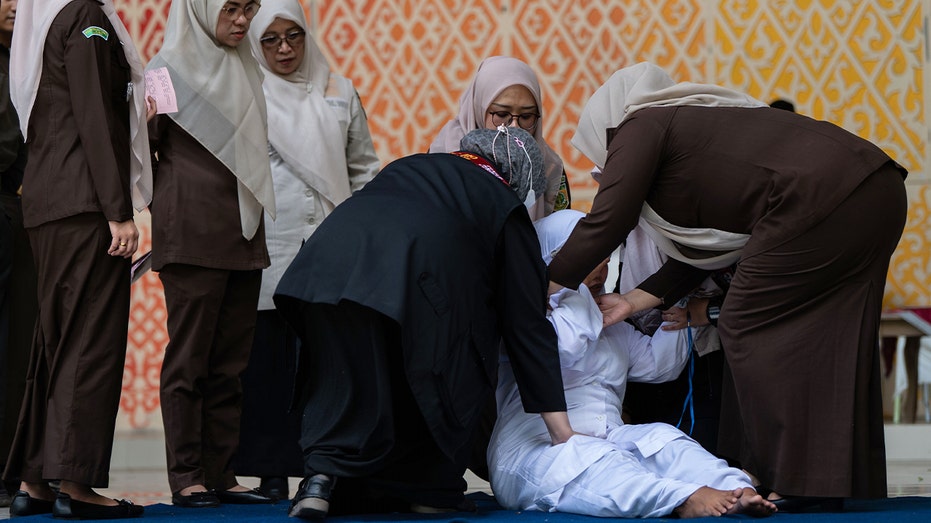 Couple publicly caned after alleged TikTok kiss sparks outrage in Indonesia