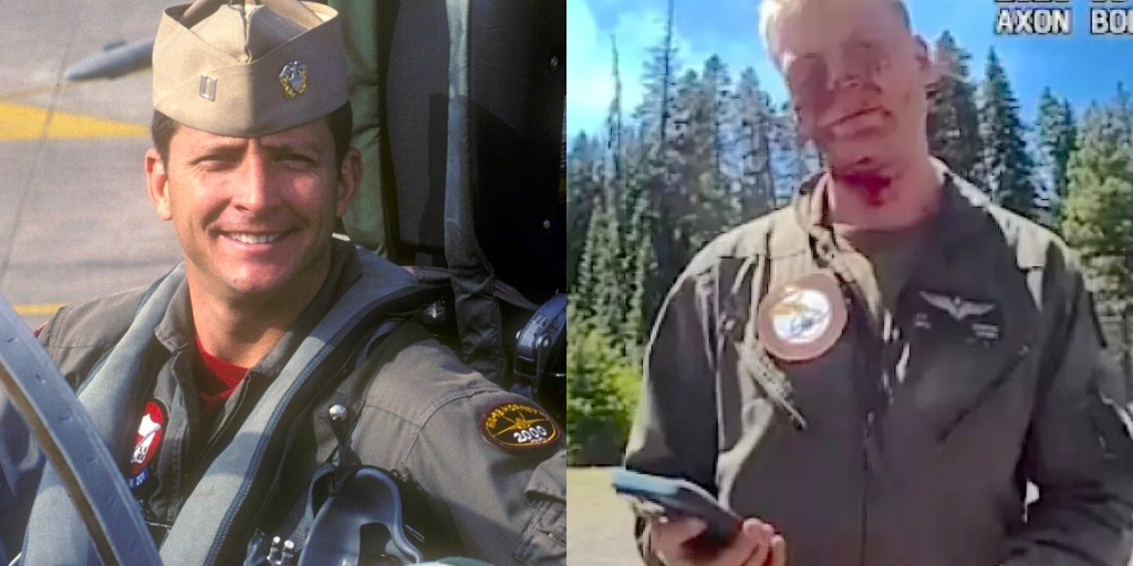 Former TOPGUN pilot analyzes Marine Corps pilot's eerie calm after emergency F-18 ejection