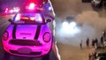 Long Island street takeover erupts as drivers block road, perform donuts, burnouts: police - Fox News