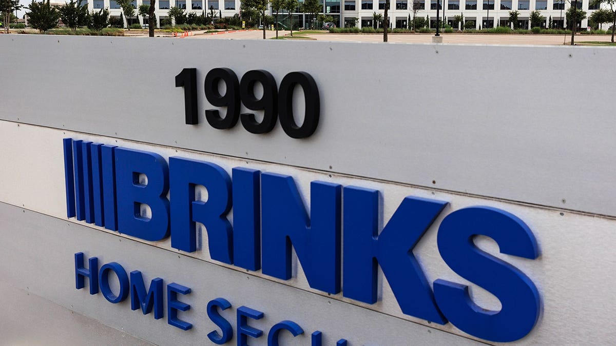 Photo of the Brinks Home concern  sign.