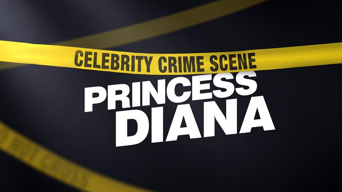 Celebrity Crime Scene: Princess Diana poster.