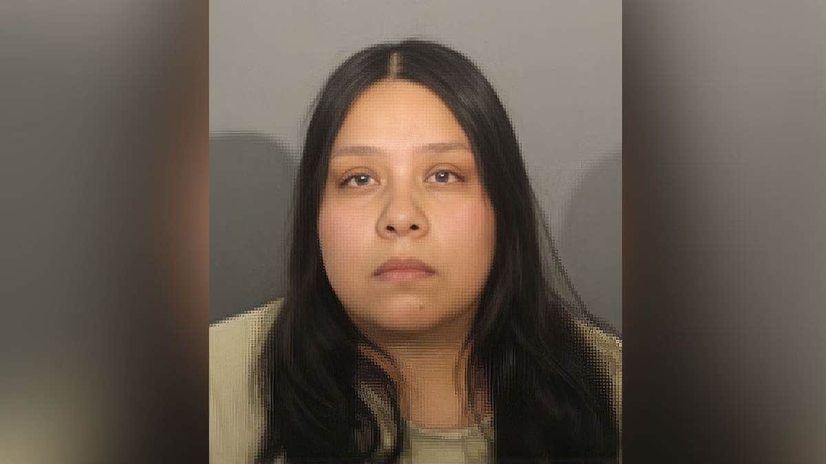 Booking photo of Melissa Esperanza Ramirez Romero, who is charged in connection with a fatal Connecticut crash.
