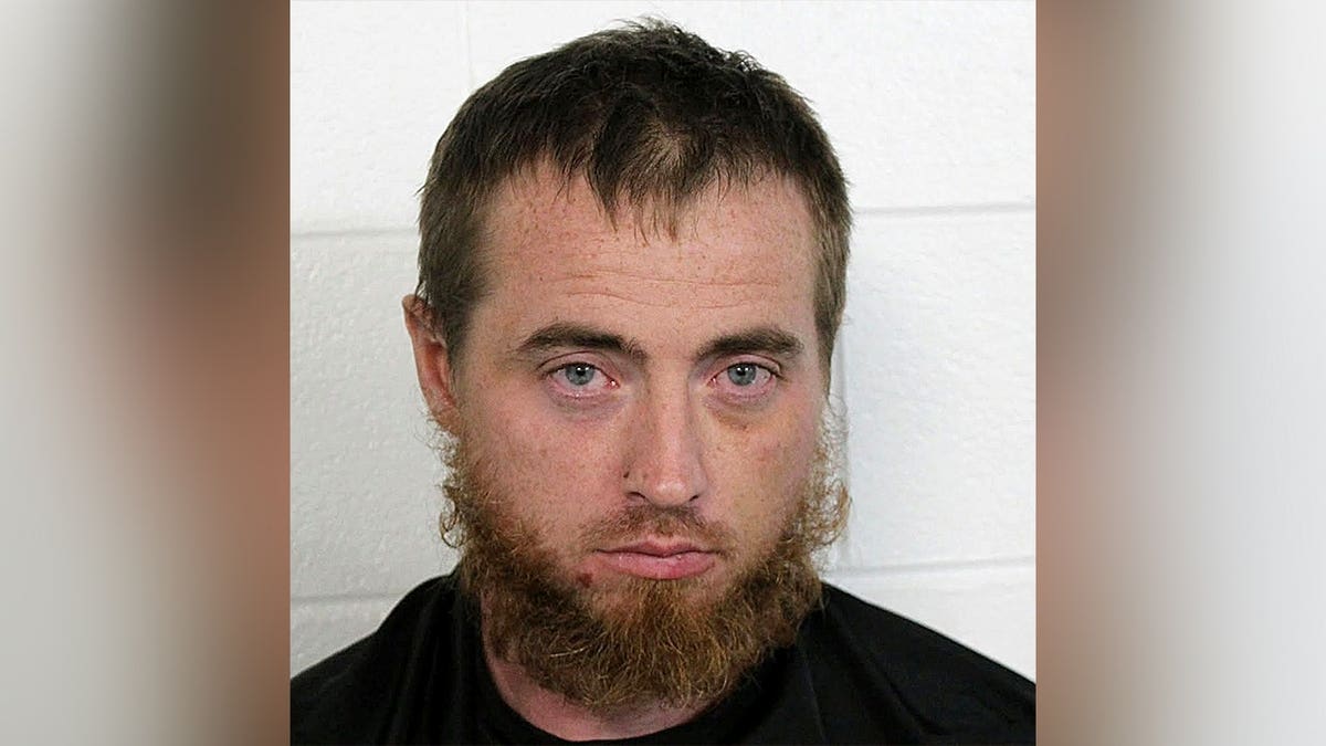 Booking photo of Drake Ladon Keef, who was wanted in connection with the death of Stevie Marie Thompson.