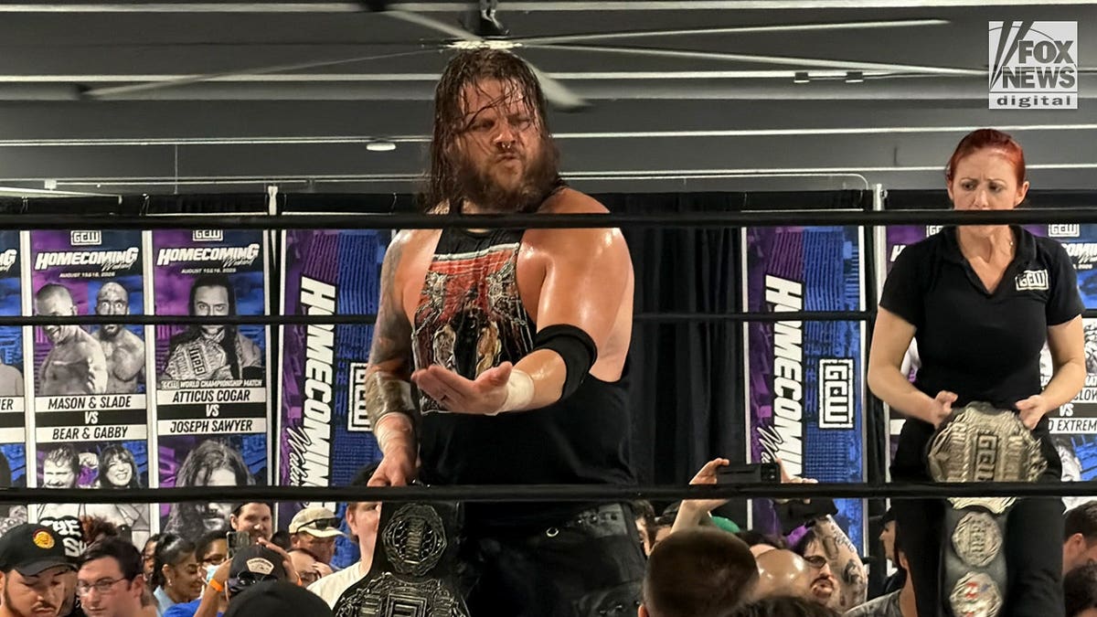 Joseph Sawyer with the title