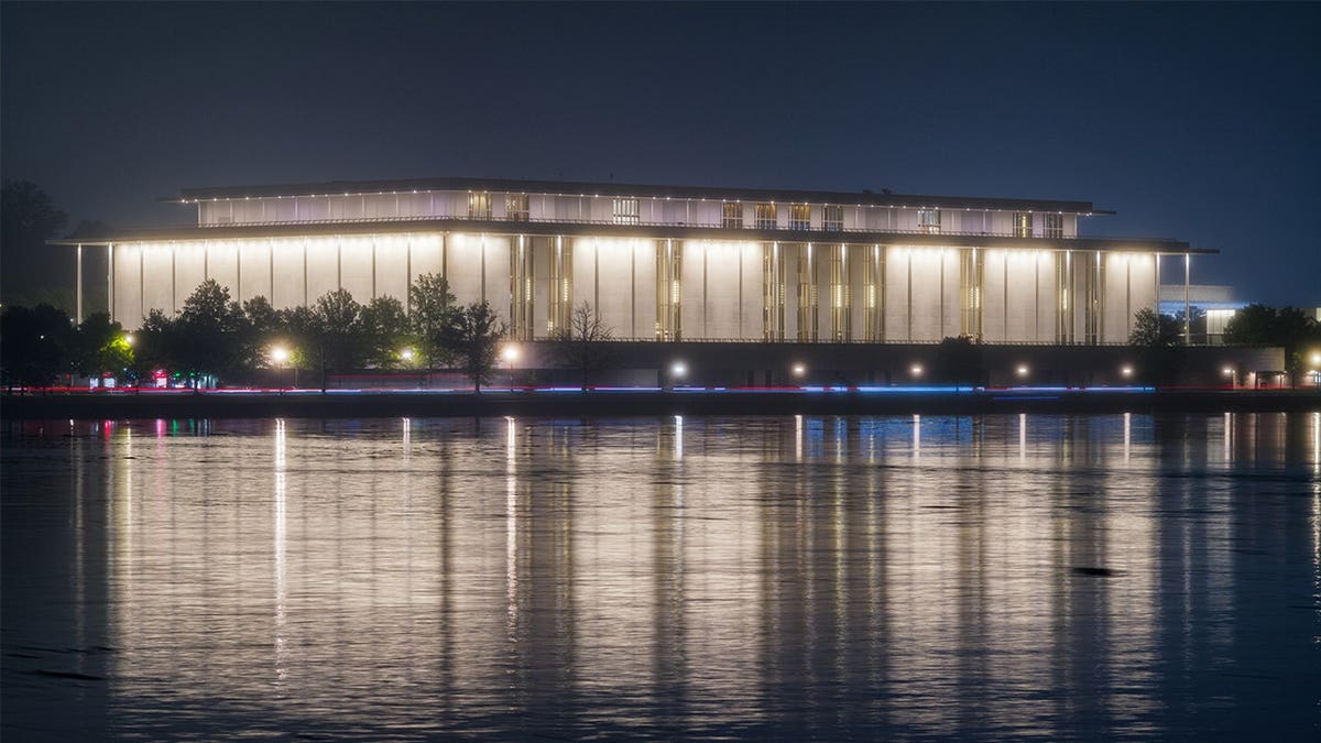El Kennedy Center por la noche