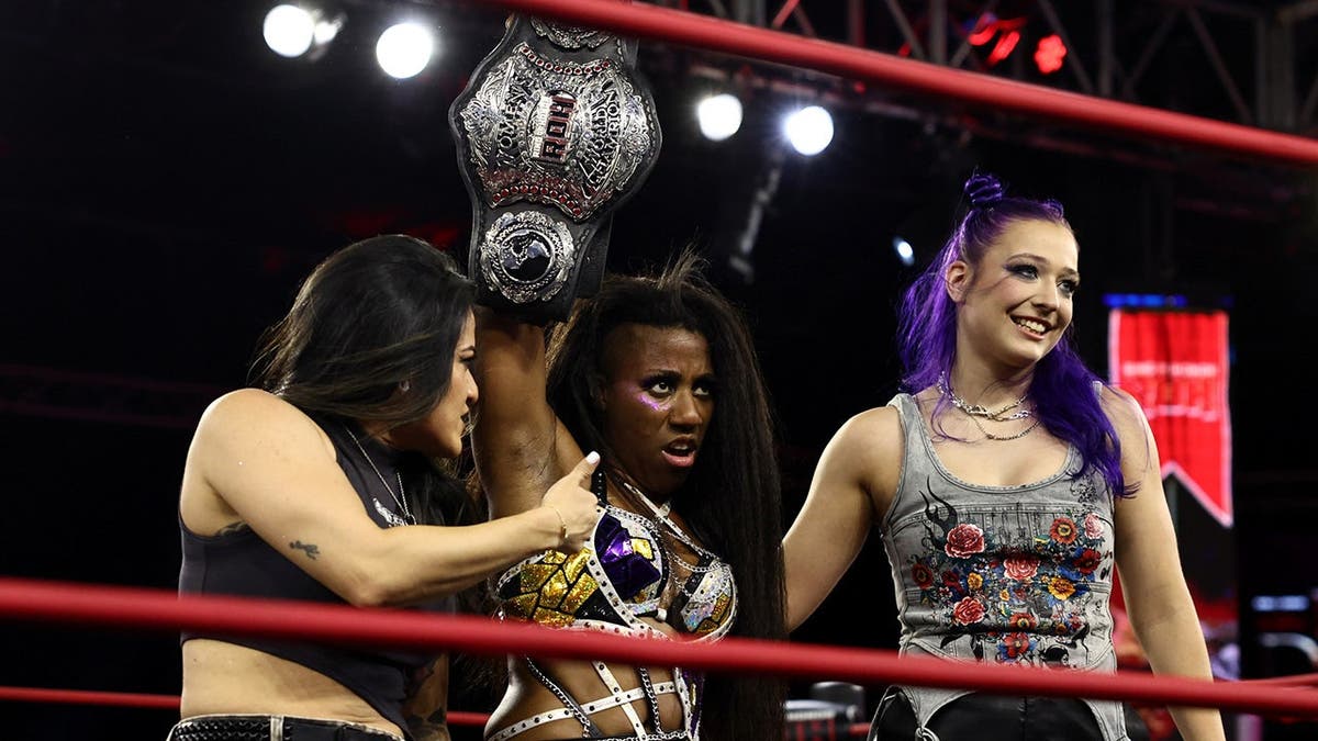 Athena with Billie Starkz and Diamante