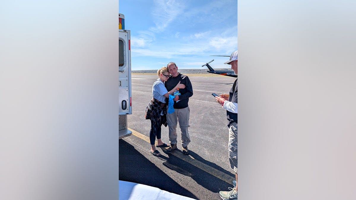 Shaun Mackelprang reunited with family