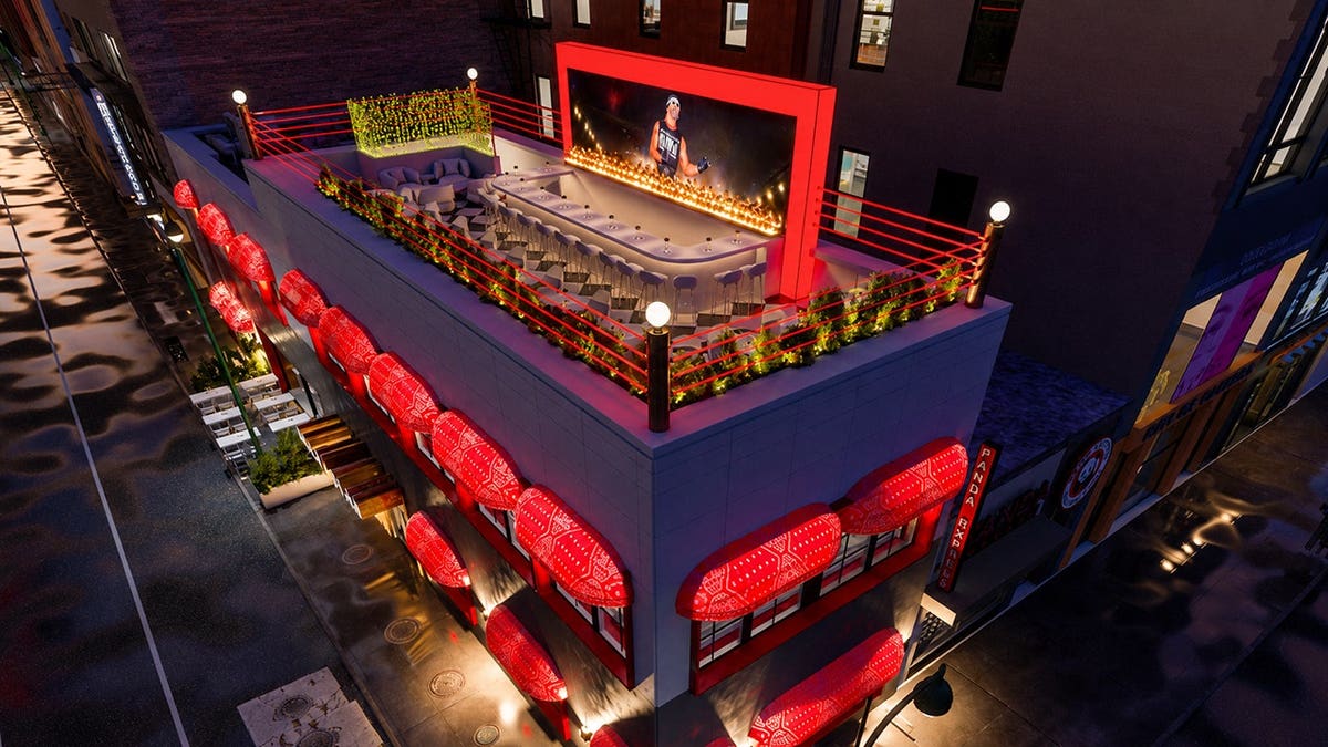 Hulk Hogan SLAM Sports bar render