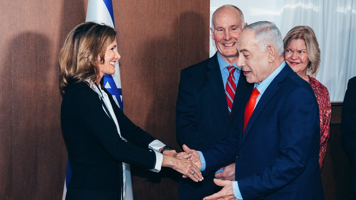 Heather Johnston and Benjamin Netanyahu