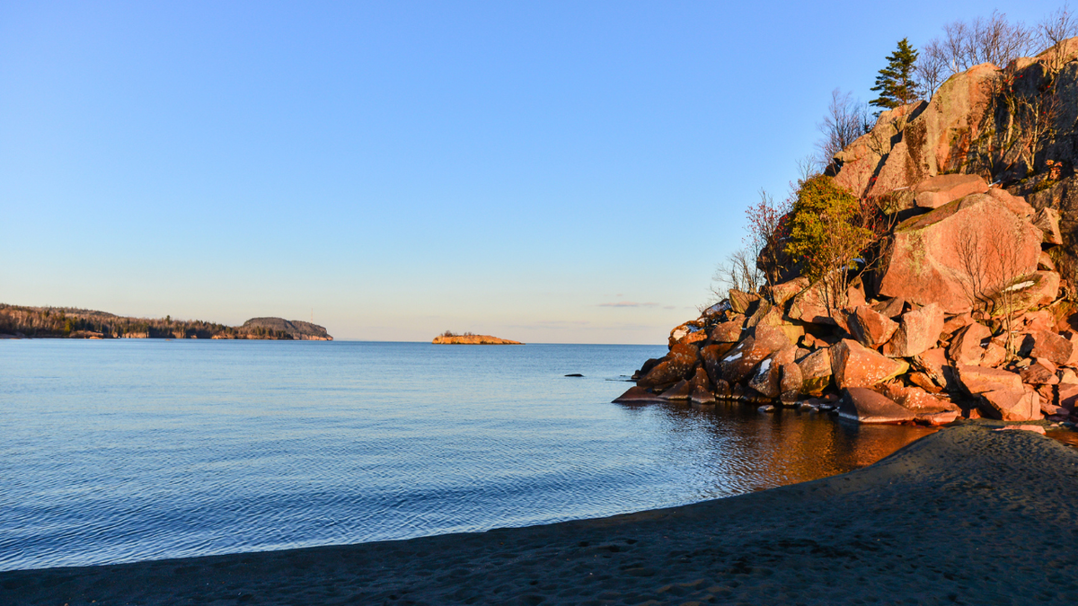North Shore Lake Superior Rock Formations
