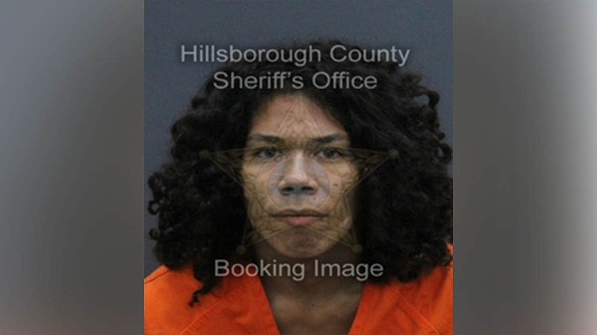 Booking photo of Yulian Lugo, who was arrested after an alleged Florida street takeover